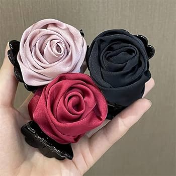Amazon.co.jp: Generic Moeruruya ヘアクリップ レトロローズ
